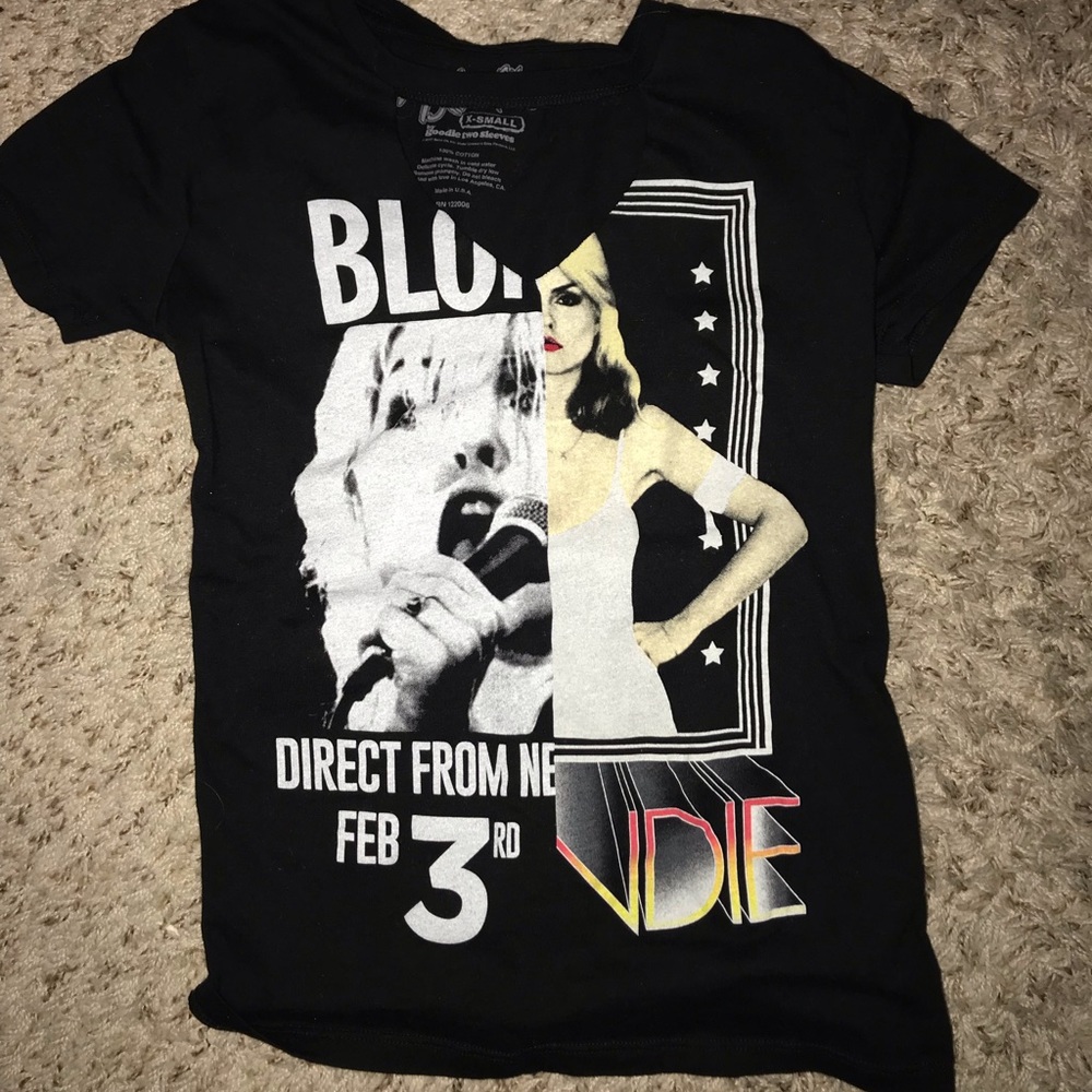 Blonde Split T Shirt